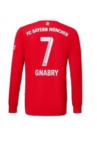 Bayern Munich Serge Gnabry #7 Fotballdrakt Hjemme Klær 2022-23 Lange ermer
